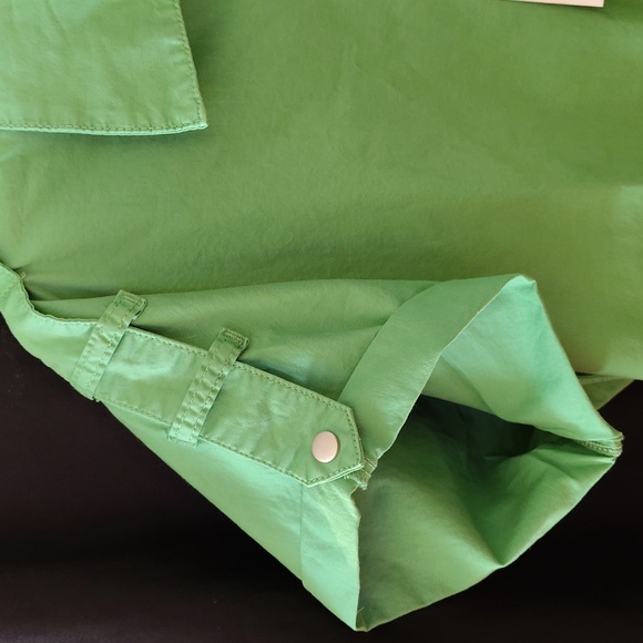 Pistola Meg Short Sleeve Zip Front Jumpsuit. Avocado Color Size M - Picture 8 of 16